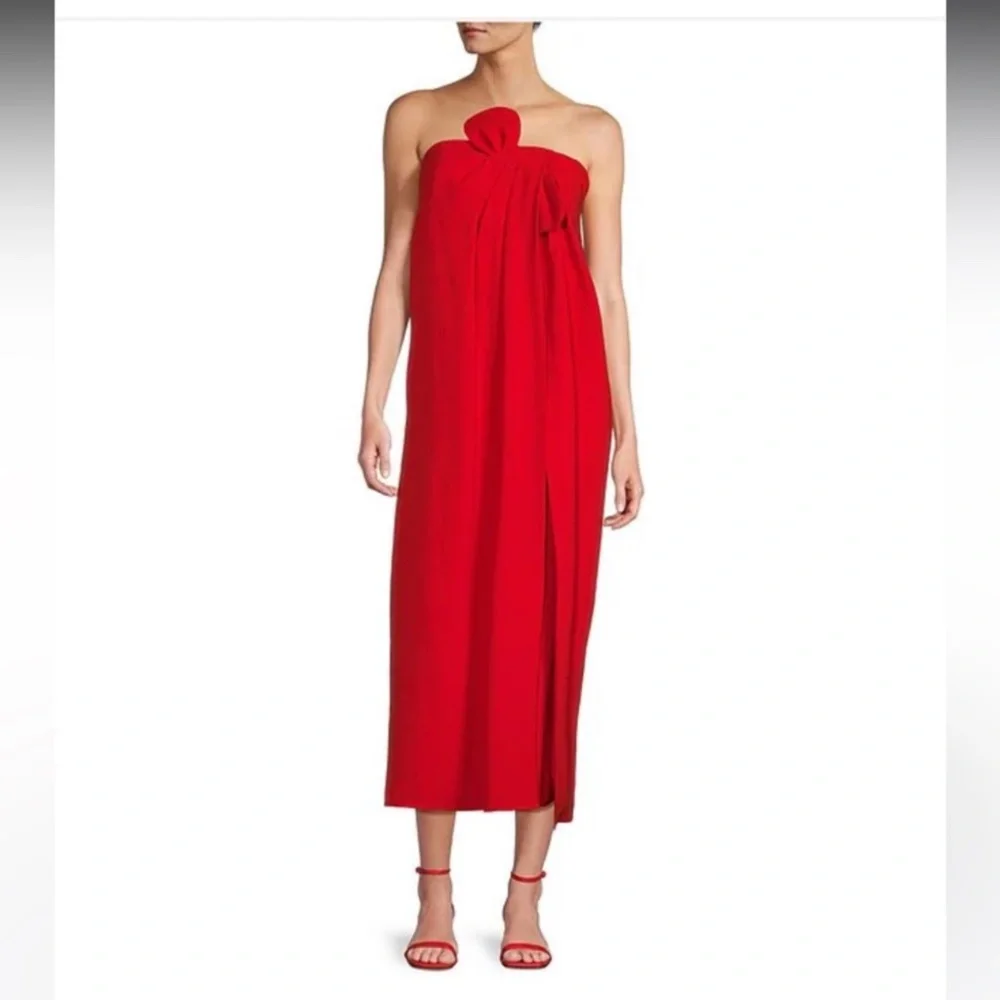 NWT Antonio Melani x Elizabeth Damrich Radziwill Strapless Crepe Dress